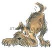 R-16 Lg. Shy Dog